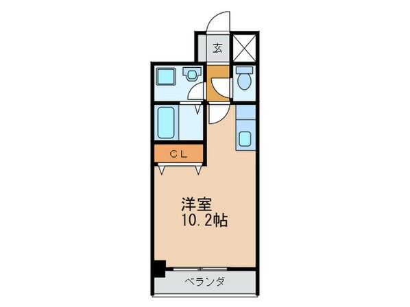 アレーヌコート野並の物件間取画像